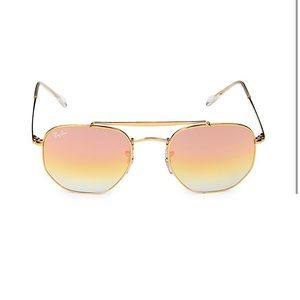 RAY BAN RB3648 51MM Hexagon Sunglasses